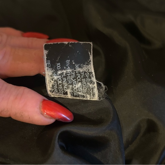 London Fog Charcoal Pea Coat - Picture 4 of 4